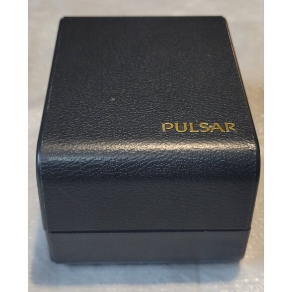 Pulsar Plastic Presentation Box Case Storage Snap Hinge Lid - Vintage - Picture 2 of 13